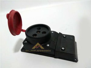 KAPAKLI SERİ SIVA ÜSTÜ TRİFAZE KAUÇUK PRİZ 3x25