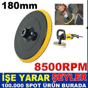 SGS 180mm CIRTLI DİSK ZIMPARA TABANI 8500Rpm
