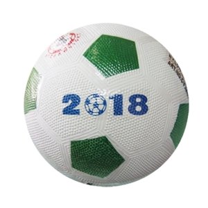 ASTARLI VE SİBOPLU 21 cm. KAUÇUK 4 no FUTBOL TOPU