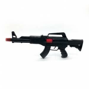Taramalı Sesli Oyuncak Tüfek Büyük Boy 44 cm Oyuncak Silah M-16