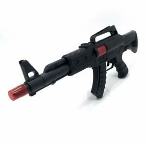 Taramalı Sesli Oyuncak Tüfek Büyük Boy 44 cm Oyuncak Silah M-16
