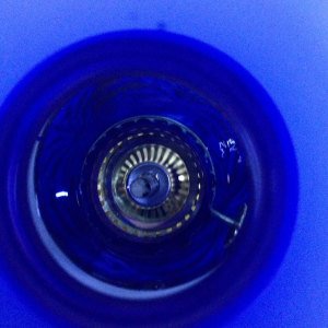 18cm Antik Görünüm Organik Renkli Cam Büyük Boy İdare Kandil Gaz Lambası Sıvı Yakıt Lambası