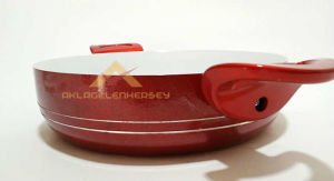 CAM KAPAKLI SERAMİK BASIK KARNIYARIK TENCERESİ