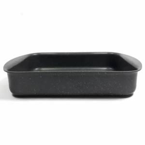 Fmp Granit Köşeli Tepsi Yanmaz Yapışmaz Dayanıklı 35x25Cm Yerli