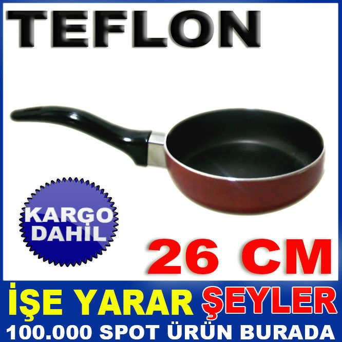 YAPIŞMAZ TEFLON 26cm MİNİ SOS PİŞİRME TAVASI KD