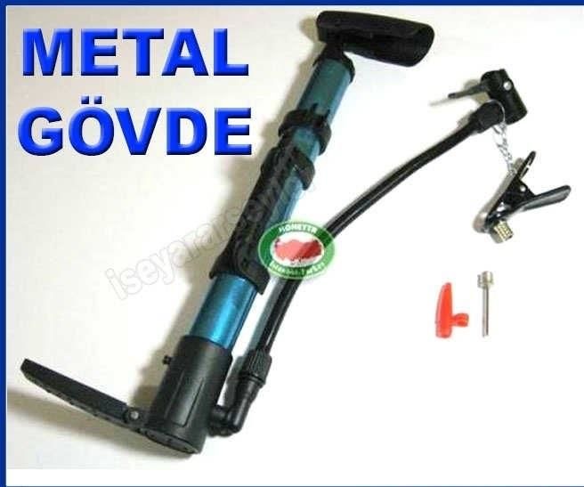 METAL GÖVDE PROFESYONEL BİSİKLET VE TOP POMPASI