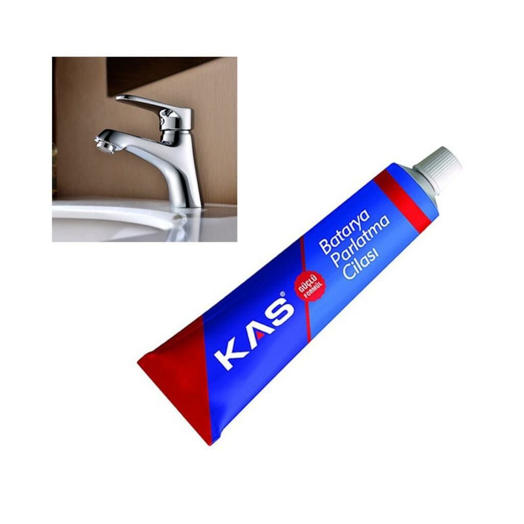 Mutfak ve Banyo Bataryalarını Parlatma Cilası - Batarya Parlatıcı