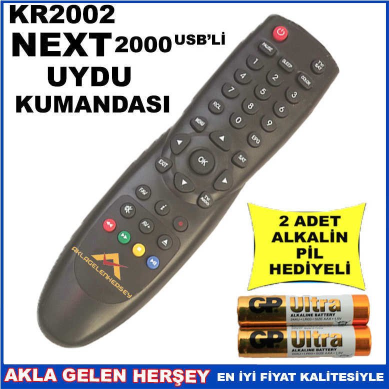 NEXT UYDU CİHAZI Receiver KUMANDASI KR2002