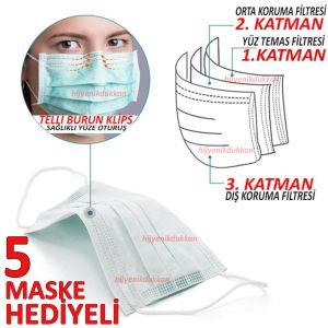 Yarış Motorsikleti Figürü Yüz Koruyucu Çocuk Siperliği 5 Maske 5 Maske Hediyeli Koruyucu Camlı Siperlik Seti
