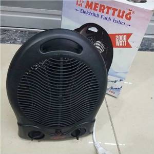 Fanlı Isıtıcı Soba 2000W 3 Kademeli Üflemeli Termostatlı Mükemmel Isıtıcı