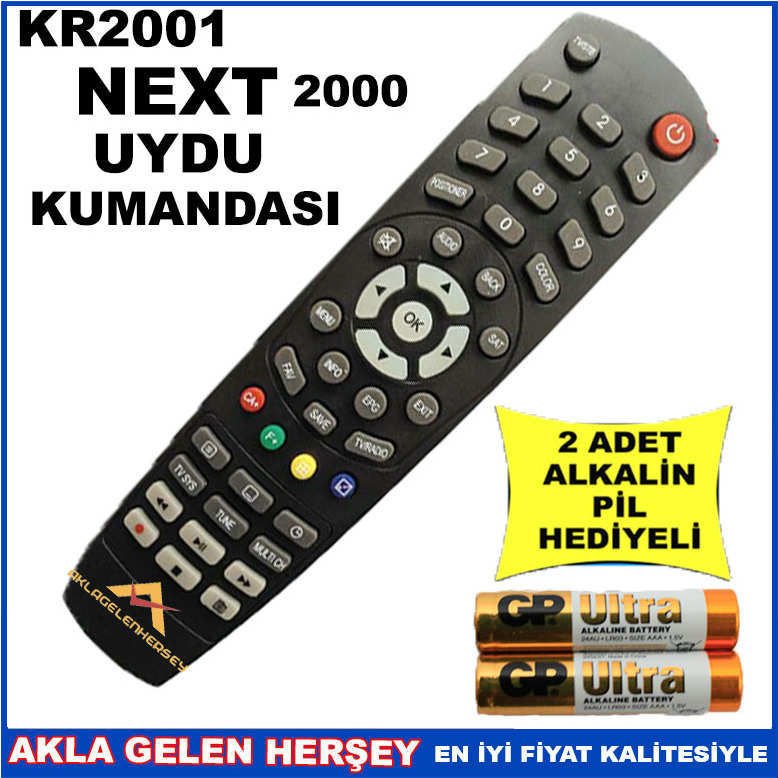 NEXT UYDU CİHAZI Receiver KUMANDASI KR2001
