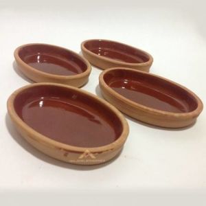 4Ad TOPRAK KAHVALTI SETİ GÜVEÇ FIRIN KABI TOPRAK GÜVEÇ KABI