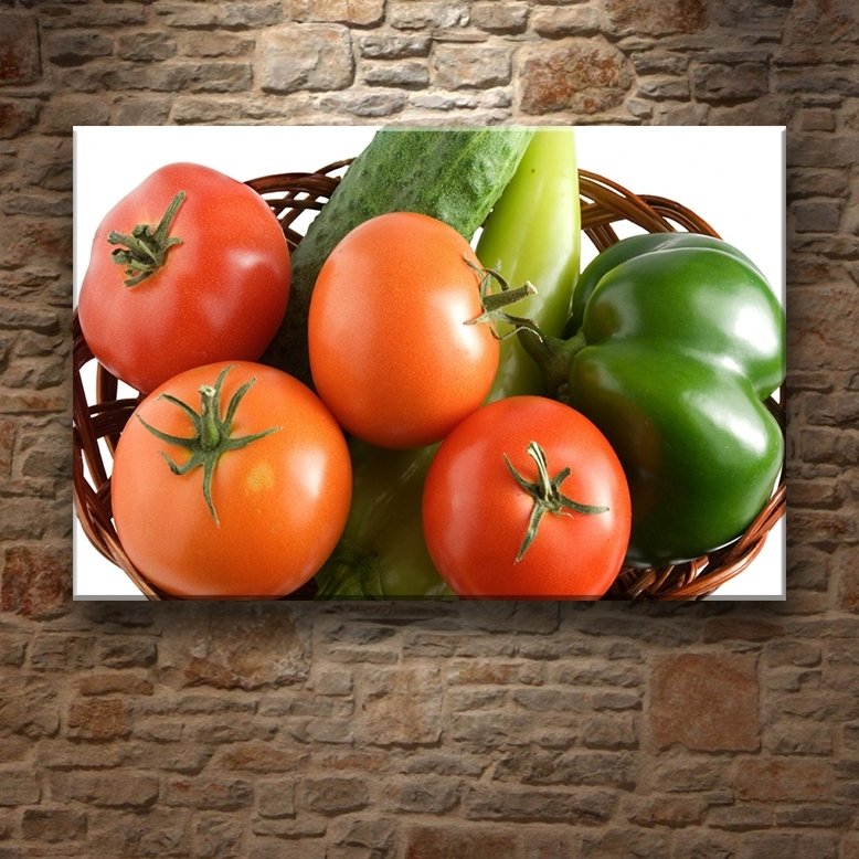 TAZE SALATA TATLARI 7 değişen ölçü ORİJİNAL KANVAS TABLO