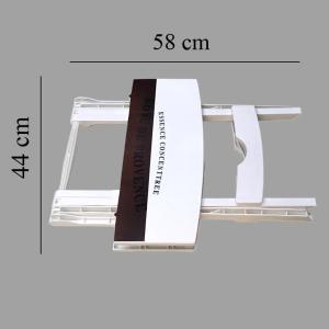 Çok Amaçlı Pratik Katlanır Plastik Masa 44x38 cm Katlanır Sehpa