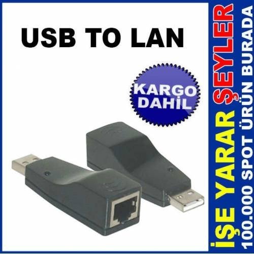USB TO LAN ETHERNET NETWORK ÇEVİRİCİ NKX205 KD