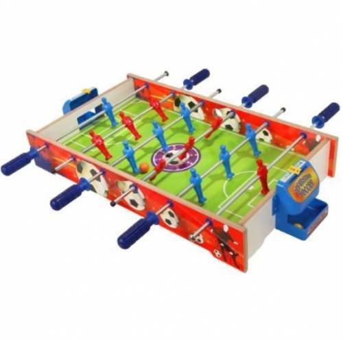 Ahşap Sahalı Yaylı Langırt Profesyonel Masa Maçı 63x36x10cm 