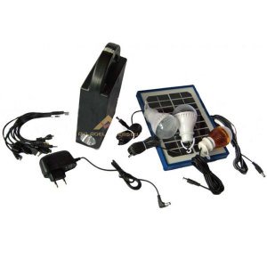 Solar Panelli Güneş Enerjili Aydınlatma Sistemi Hem Aydınlatma Hemde Birçok Aleti Şarj Etme Özelliği