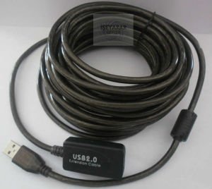 EXTENSION USB UZATMA KABLOSU 10 metre Extension Kablo HI-SPEED ŞEFFAF USB UZATMA KABLOSU 2.0