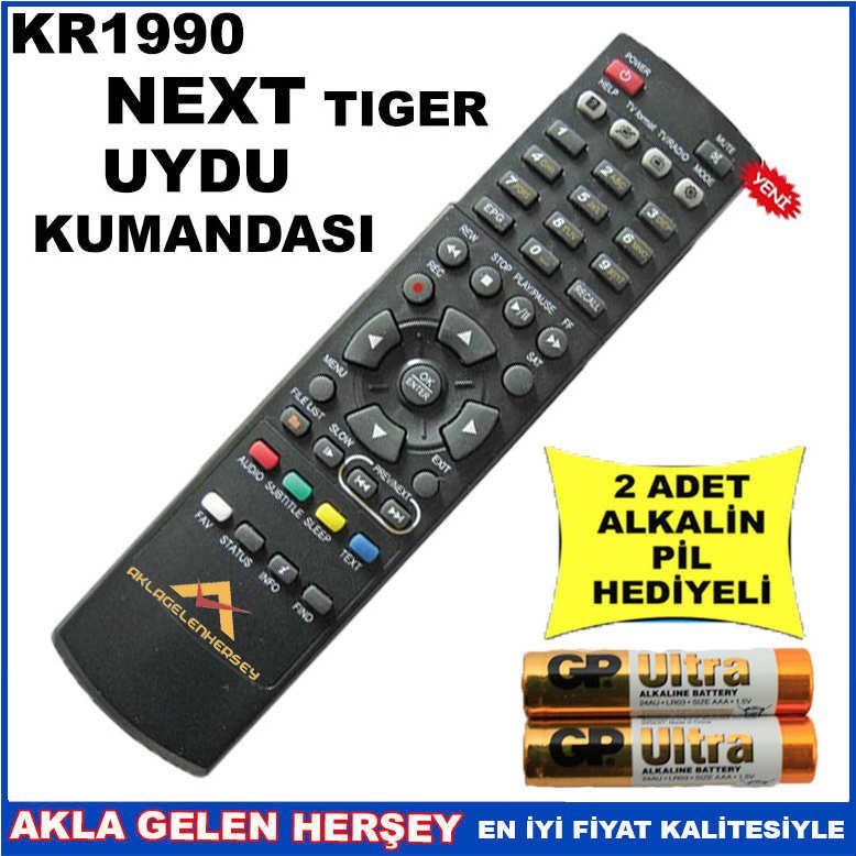 NEXT UYDU CİHAZI Receiver KUMANDASI KR1990