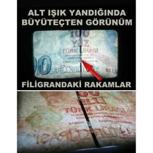 Optik Sensörlü Para Kontrol Cihazı,Kızılötesi Uv Mor Işıklı Mıcron 1011s Sahte Para Kontrol Makinesi