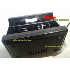 Optik Sensörlü Para Kontrol Cihazı,Kızılötesi Uv Mor Işıklı Mıcron 1011s Sahte Para Kontrol Makinesi