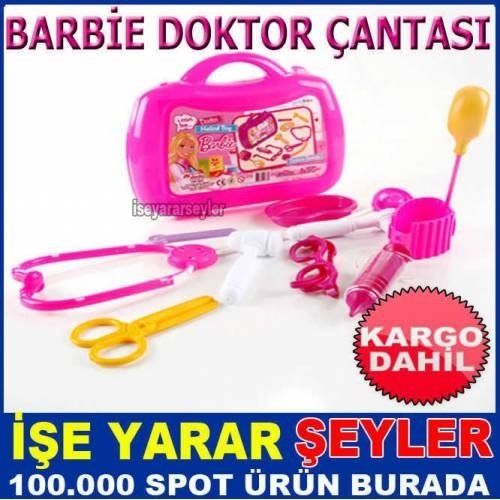 ÇOCUK OYUNCAK DOKTOR SETİ BARBİE ÇANTALI
