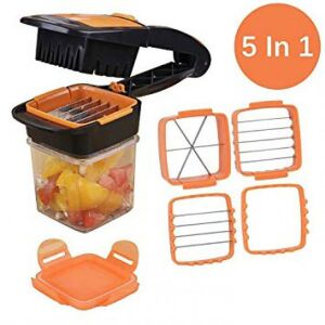 Nicer Dicer Quick Pratik Patates Soğan Sebze Dilimleyici Doğrayıcı Rende Dilimleme Paslanmaz Doğrama