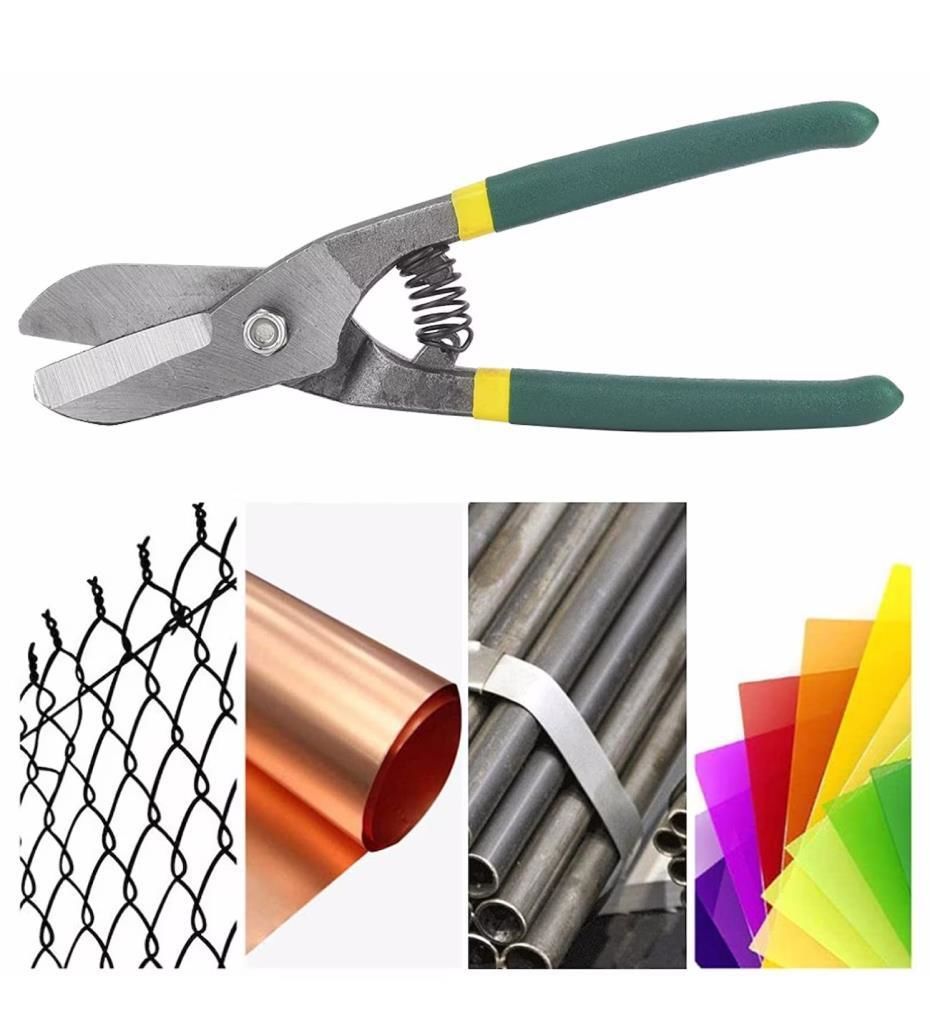 Yaylı Teneke Metal Kesme Makası Teneke Kesici Sac Demir Makas