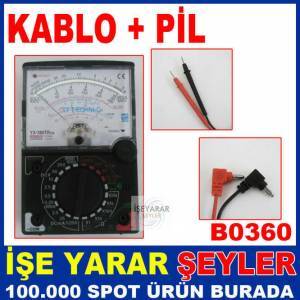 YX-360 TRNA-B AVOMETRE VOLTAJ AKIM ÖLÇÜ ALETİ