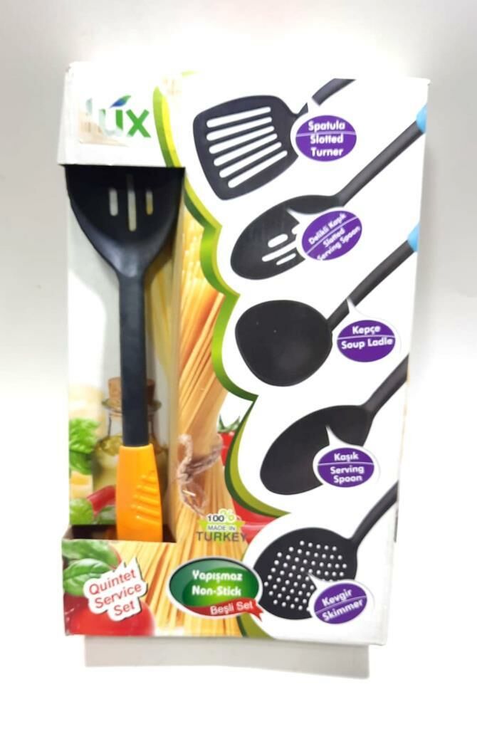 Beşli Yapışmaz Servis Seti