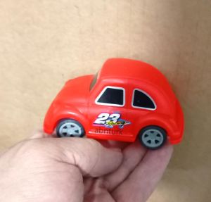 4 Adet Vosvos Araba Farklı Renklerde 7cm Mini Oyuncak Fonksiyonsuz Efsane Araba Plastik 4lü Oyuncak