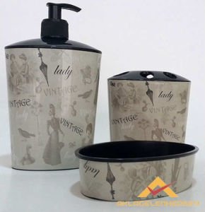 FRANSIZ STİL PLASTİK 3LÜ BANYO LAVABO SETİ