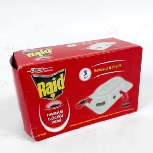 6 Adet Raid Hamam Böceği Yemi Kokusuz ve Pratik 