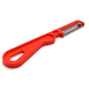 Çelik Bıçaklı Meyve Sebze Soyma Bıçağı Ergonomik Yan Soyacak