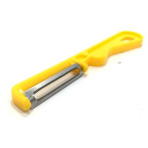 Çelik Bıçaklı Meyve Sebze Soyma Bıçağı Ergonomik Yan Soyacak