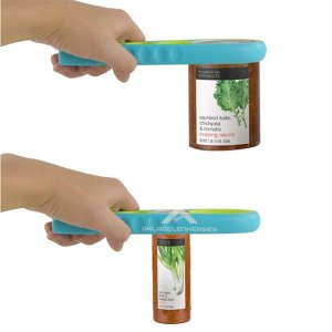 Silikon Kaymaz Konserve Kavanoz Kapağı Açacağı Sıkışmış Cam Kavanozlar İçin Pratik Kapak Açacağı