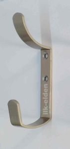 Tika renk 60x20cm ahşap portmanto 4 çelik kancalı vestiyer,heryere uyan ahşap platform duvar askısı