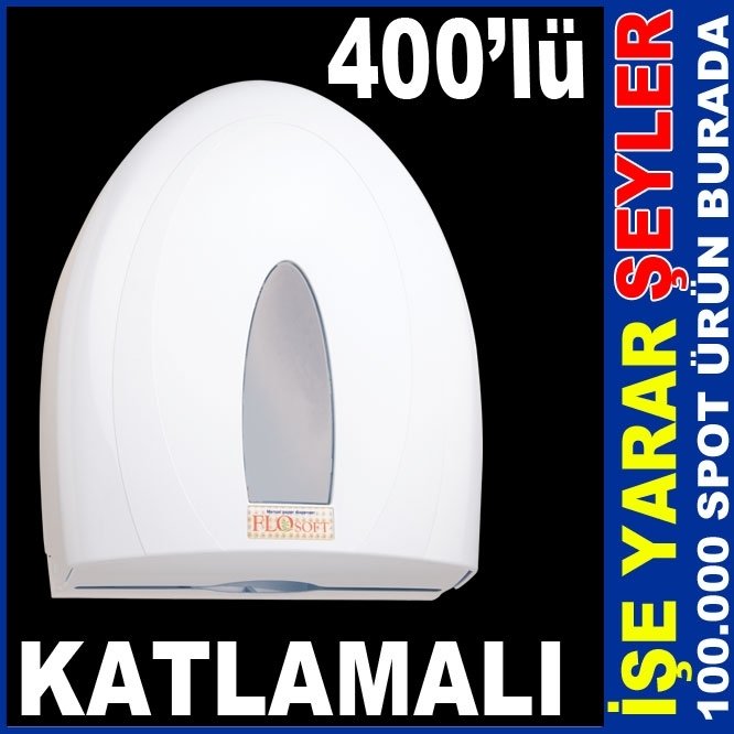 FLOSOFT 044 KATLAMALI 400lük KAĞIT HAVLU VERİCİ  ÜCRETSİZ KARGO