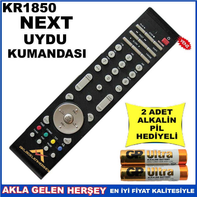 NEXT UYDU CİHAZI Receiver KUMANDASI KR1850