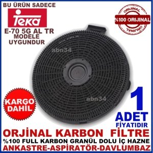 TEKA ANKASTRE DAVLUMBAZ FİLTRESİ Teka E-70 5G AL TR Model-1015