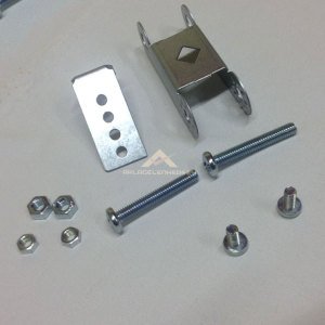 Ön ve Arka Bisiklet Çamurluğu 32cm Arka 37cm Ön Plastik Bisiklet Çamurluk Siyah Beyaz