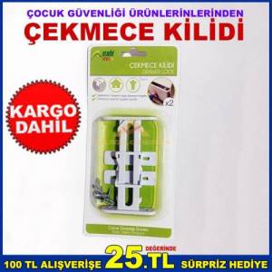 Bebeklerin Çekmeceleri Açmasını Engelleyen Çekmece Kildi