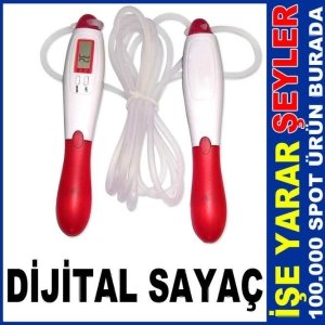 ELEKTRONİK DİJİTAL SAYAÇLI LCD EKRAN  ATLAMA İPİ