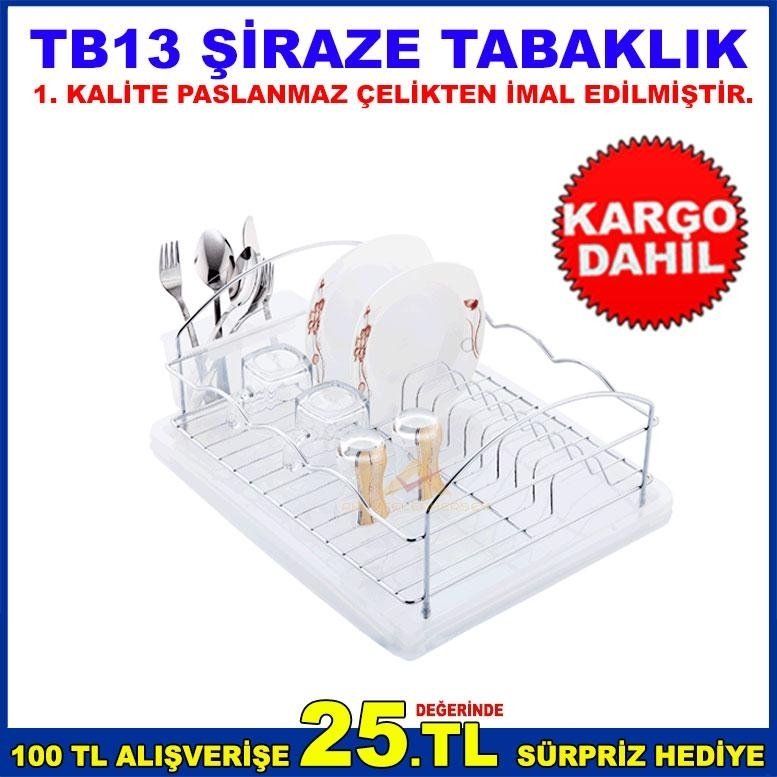 TB13 ŞİRAZE TABAKLIK KUTULU 1. SINIF PASLANMAZ ÇELİK