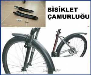 Ön Ve Arka İki Parça Vidalı Bisiklet Çamurluğu