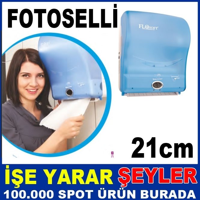 FLOSOFT 047 FOTOSELLİ 21cm KAĞIT HAVLU VERİCİ  ÜCRETSİZ KARGO