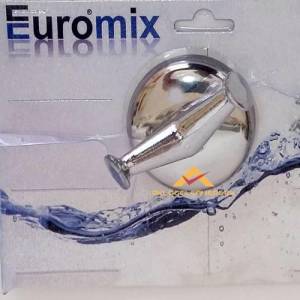 Paslanmaz Çelik 2 Kancalı Duvar Bornoz Askısı