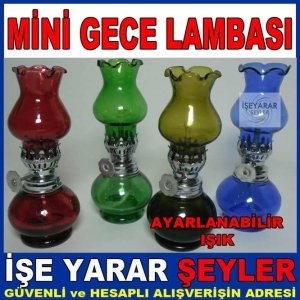 4ADET 11cm AYARLANABİLİR IŞIK MİNİ GECE LAMBASI