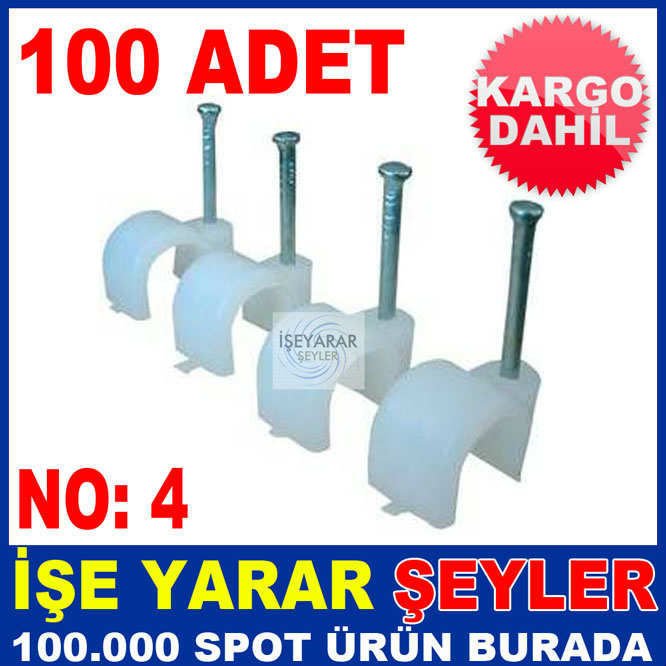 ÇELİK ÇİVİLİ KROŞE GÜVENLİ KABLO MONTAJI NO:4 KD