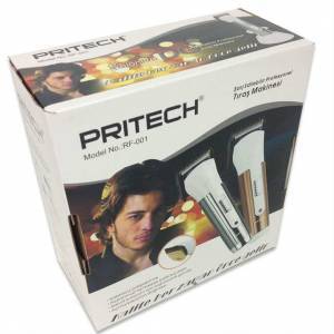 Pritech RF-001 SalonPro Şarjlı,Pilli Standlı Traş Makinesi Paslanmaz Çelik Bıçaklı Profesyonel